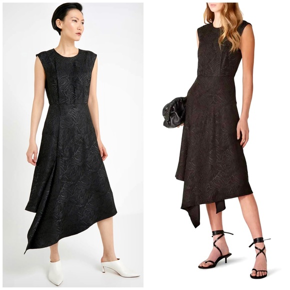 NWT By Malene Birger Lethia Jacquard Midi Dress - Picture 9 of 15